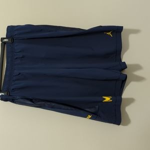 Michigan wolverines Jordan athletic shorts